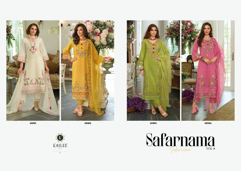 Kailee safarnama vol-8 Kurti wholesale dealers in Mumbai